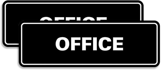 Signs ByLITA Standard Office Sign by SignsByLITA