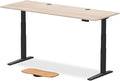UPLIFTDESK V3 2-Leg Maple Laminate Wood Standing Desk – Adjustable Height by UPLIFTDESK