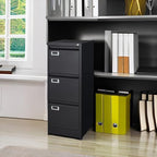 BYNSOE 3 Drawer File Cabinet - Image 5