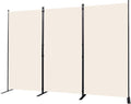 CHOSENM Room Divider, 3 Panel Folding Privacy Screens by CHOSENM