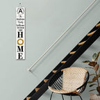 SRongmao Welcome To Our Home Porch Sign Personalized Welcome Sign - Image 5