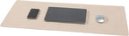 Wolaile Desk Blotter Pad, 36x17 inch PU Leather Computer Mouse Mat, Non-Slip by Wolaile