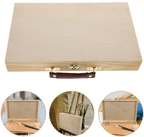 sewacc 1pc box painting box drawing art accessory, front angle view