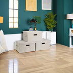 Graciadeco Medium 15" 21 Quart Collapsible Stackable Storage Bins - Image 5