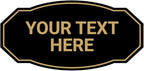 Custom Victorian Wall or Door Sign – Personalized Plastic Sign by SignsByLITA