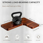 floating corner shelves, wall shelf set of 3 shown in use