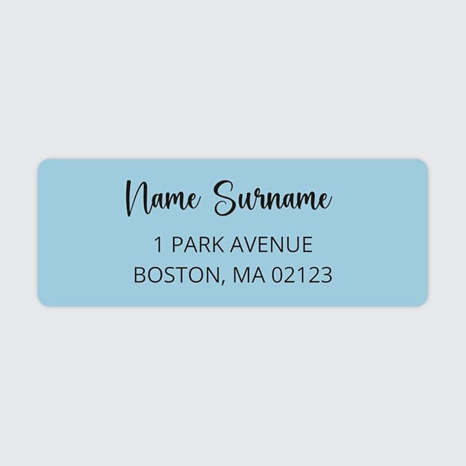 Dotty about Paper Personalized Sky Blue Colorblock by DottyAboutPaper