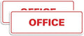 Signs ByLITA Standard Office Sign by SignsByLITA