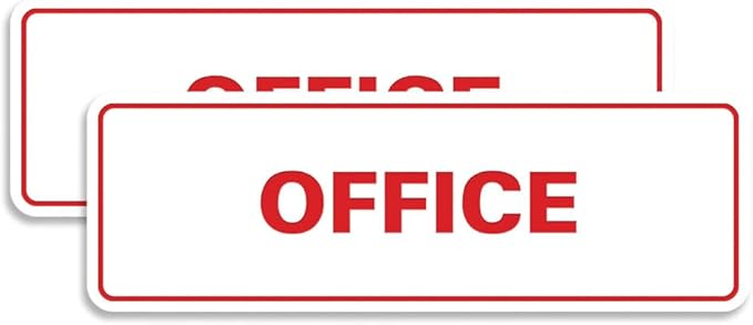 Signs ByLITA Standard Office Sign by SignsByLITA