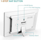 10.1 inch digital alarm clock with date and, package contents