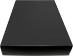 Lineco 13x19 Black Museum Storage Box, Removable Lid and Drop Front Design