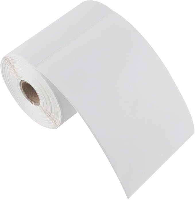 L LIKED 4"x 6" Direct Thermal Labels White Perforated Shipping Label, 250 - Image 2