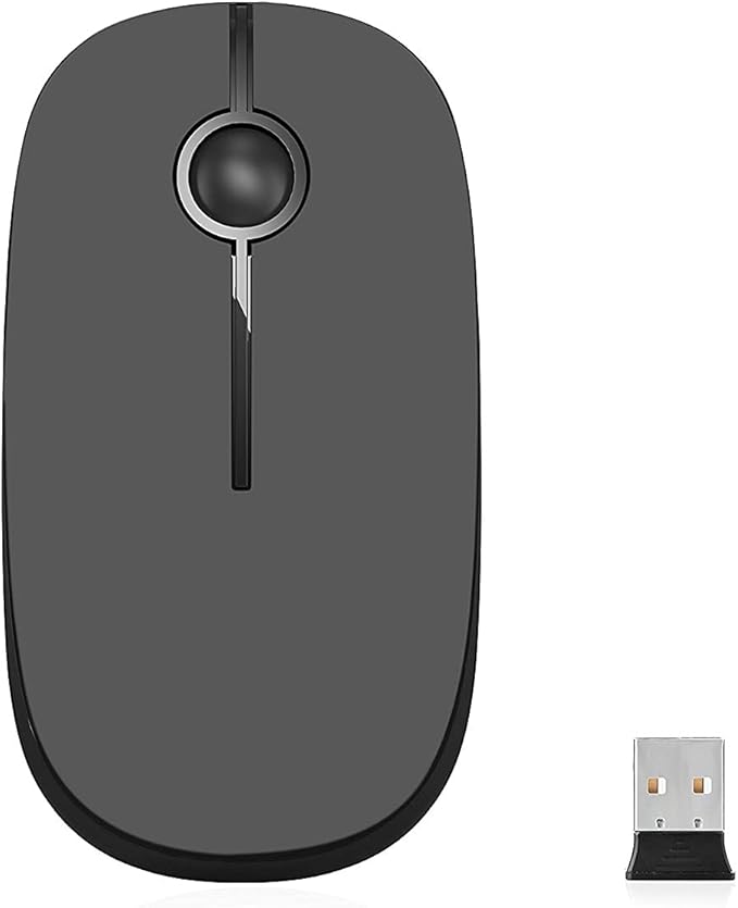 VssoPlor Wireless Mouse, 2.4G Slim Portable Computer Mice - Image 3