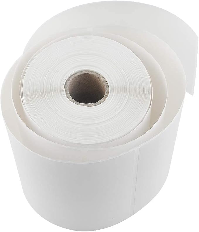 L LIKED 4"x 6" Direct Thermal Labels White Perforated Shipping Label, 250 - Image 4