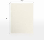 LUXPaper 8.5" x 11" Cardstock | Letter Size | Quartz Metallic | 105lb. Cover | - Image 2