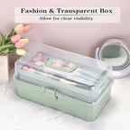 tackle box, 15-inch extra large art storage box, close-up detail