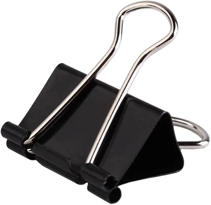 200PCS Binder Clips Paper Clamps Assorted Sizes, Mini and Micro, 6 Sizes - Image 6