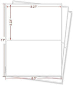 Round Corner Half Sheet Self Adhesive Shipping Labels - Image 4