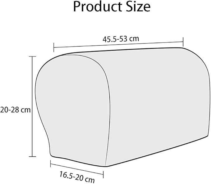 Chaexii Premium Polyester Sofa Arm Cover, Scratch Resistant Protector Covers - Image 4