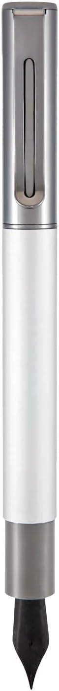 Monteverde USA Ritma Fountain Pen in Silver – Omniflex Nib, Flexible JoWo by Monteverde