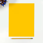 LUXPaper 8.5" x 11" Cardstock | Letter Size | Sunflower Yellow | 100lb. Cover | - Image 3