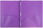 JAM PAPER Plastic Color POP Folders - Image 2