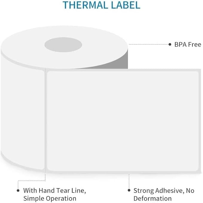 L LIKED 4x6 Direct Thermal Labels - Image 2