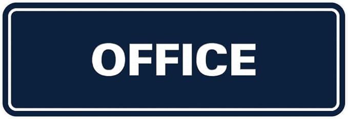 Signs ByLITA Standard Office Sign by SignsByLITA