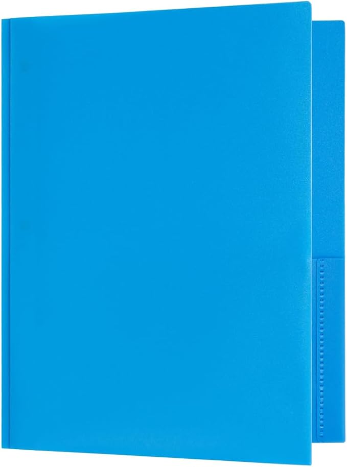JAM PAPER Plastic Color POP Folders - Image 3