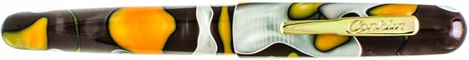 Conklin All American Fountain Pen in Yellowstone – Fine Nib, Unique Yellow - Image 2