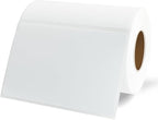 Yeachlaing Name Tag Stickers, 3.5" x 2.25" White Labels, Waterproof/Oil/Tear by Yeachlaing