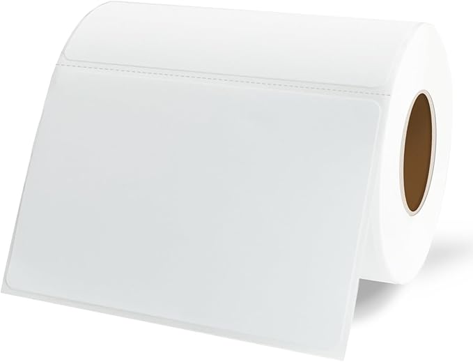 Yeachlaing Name Tag Stickers, 3.5" x 2.25" White Labels, Waterproof/Oil/Tear by Yeachlaing