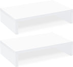 TEAMIX White Monitor Stand Riser by TEAMIX