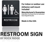 Men's/Women's Restroom Sign for Handicap Accessible Restroom ADA-Compliant - Image 5