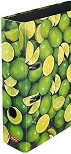 Herlitz A4 8cm Spine Folder Lime