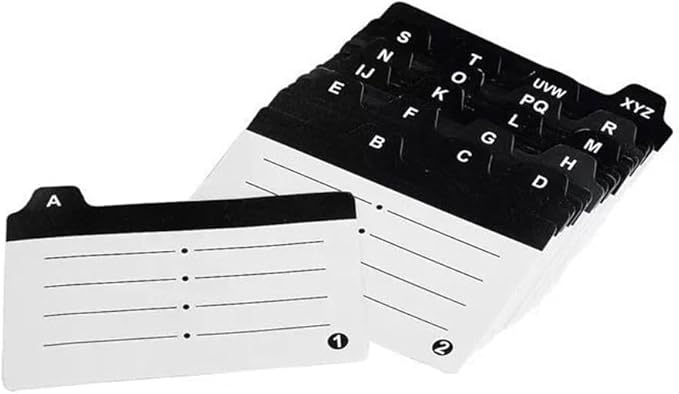 MyLifeUNIT Business Card Holder, 2.2" x 3.5" Index Card Organizer - Image 5
