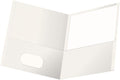 Oxford Twin-Pocket Folders, Textured Paper, Letter Size, Holds 100 Sheets by Oxford