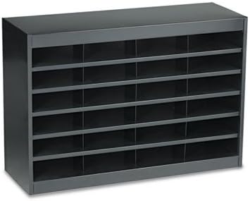 Safco E-Z Stor Literature Organizer, 24 Compartments, Office and Classroom Co...
