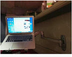 NBGYS XSJ8012WT Aluminum Alloy Mechanical Spring Arm Wall Mount Laptop Holder - Image 9