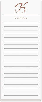 Current Personalized Name & Initial Notepad Set – Set of 3, 30-Sheet Pads - Image 6