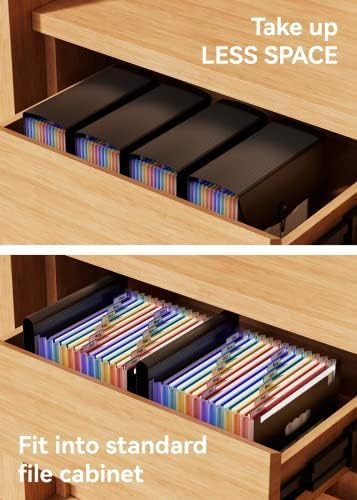 ABC life 12-Pocket Accordion File Organizer, Expandable File Folder - Image 7