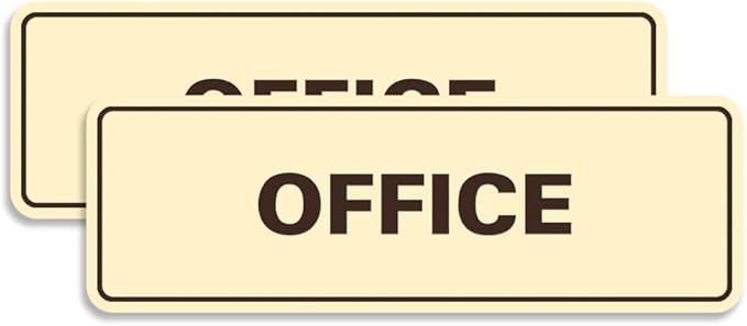 Signs ByLITA Standard Office Sign by SignsByLITA