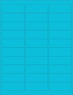 NextDayLabels - 8-1/2 x 11 Neon Color High Light Fluorescent Labels by NextDayLabels