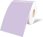 STARLIBOO 3"X5" Rectangle Color Coding Labels, Removable Square Label Inventory by STARLIBOO