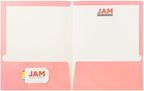 JAM PAPER Laminated Two Pocket Glossy Folders - Image 2