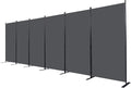 CHOSENM Room Divider, 6 Panel Folding Privacy Screens by CHOSENM