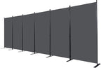 CHOSENM Room Divider, 6 Panel Folding Privacy Screens by CHOSENM