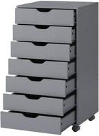 Naomi Home 7-Drawer Grey Dresser - Image 7