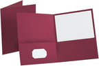 Oxford Twin-Pocket Folders, Textured Paper, Letter Size, Holds 100 Sheets - Image 2