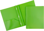 JAM PAPER Plastic Color POP Folders - Image 5
